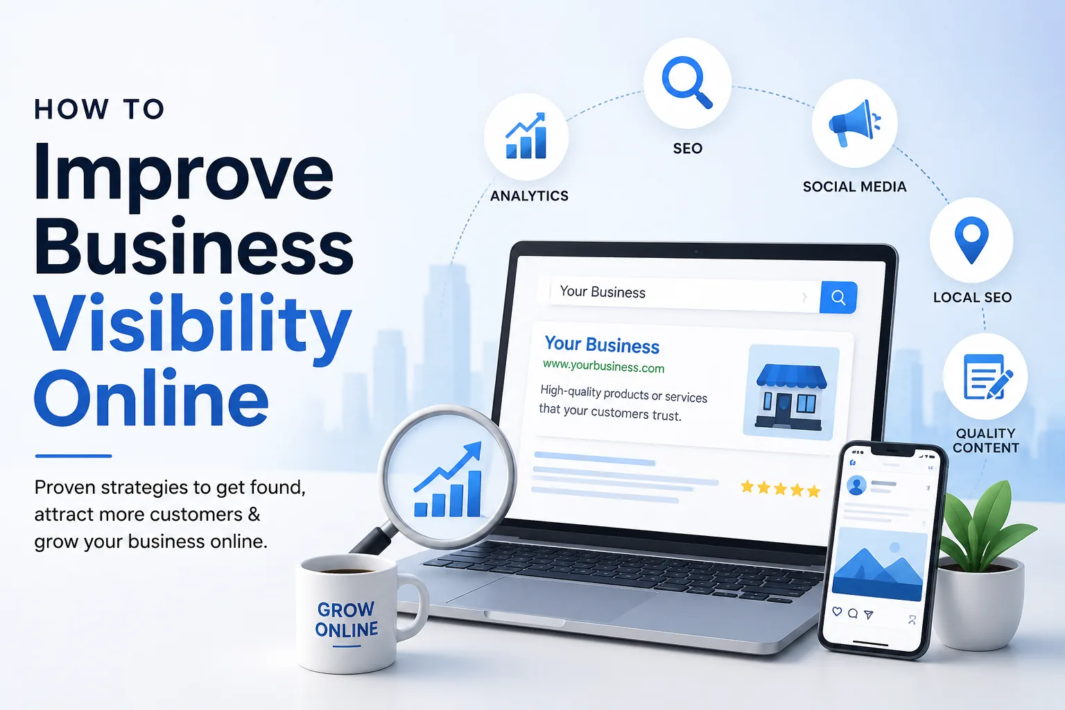 How to Improve Business Visibility Online